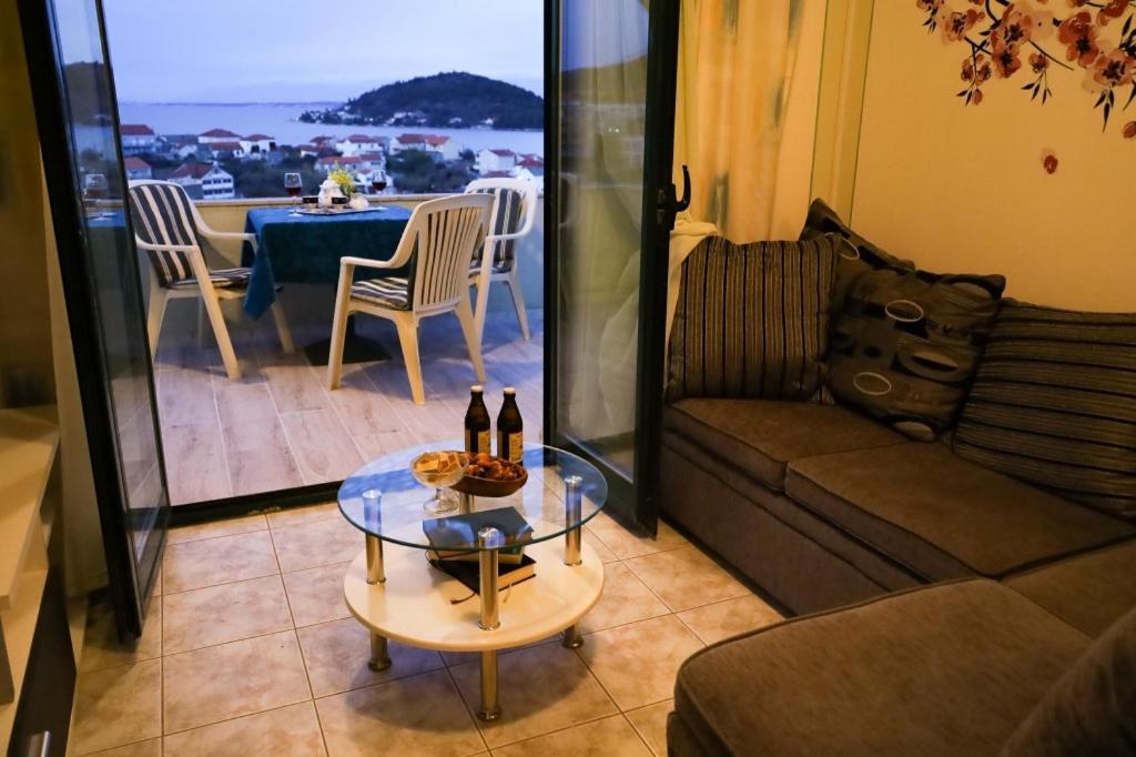 Apartment In Kali With Sea View, Balcony, Air Conditioning, Wi-Fi Extérieur photo